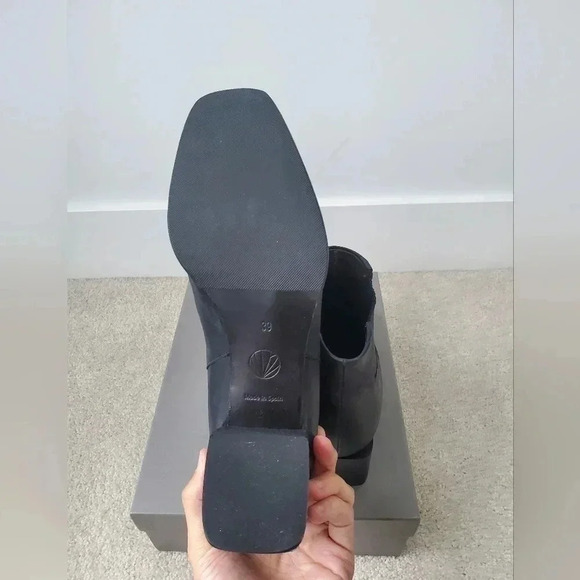 Coclico block heel Sibyl Ringo black leather booties - Picture 9 of 10